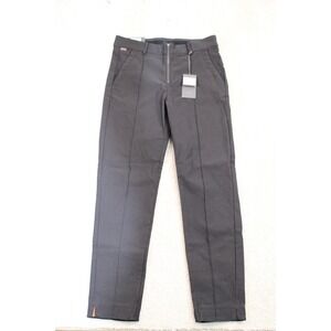 $298 New‎ KJUS Ikala Pants 7/8 Golf Women MEDIUM M Sz 38 Black Stretch New